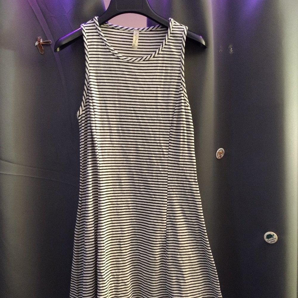 Final Touch Striped Dress Size Small